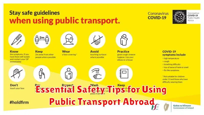 Essential Safety Tips for Using Public Transport Abroad