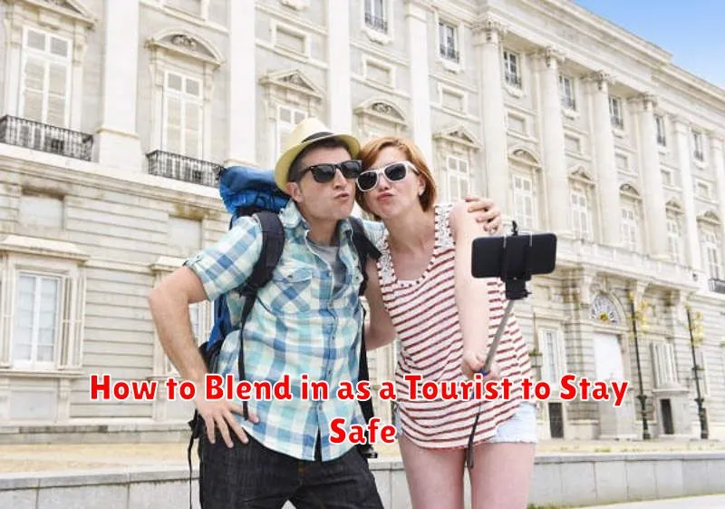 How to Blend in as a Tourist to Stay Safe