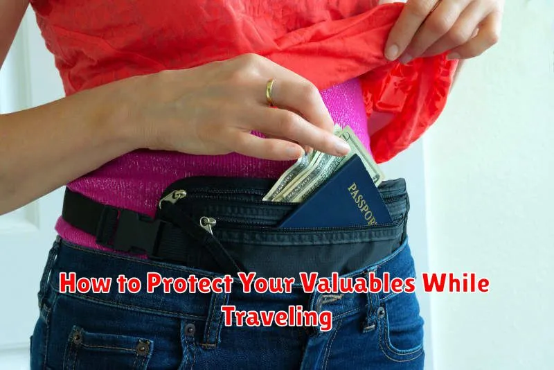 How to Protect Your Valuables While Traveling