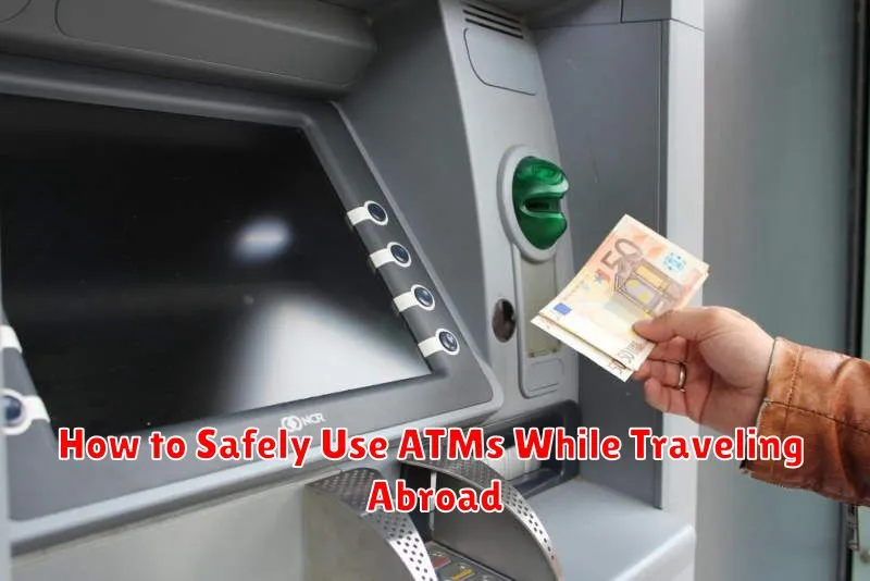 How to Safely Use ATMs While Traveling Abroad