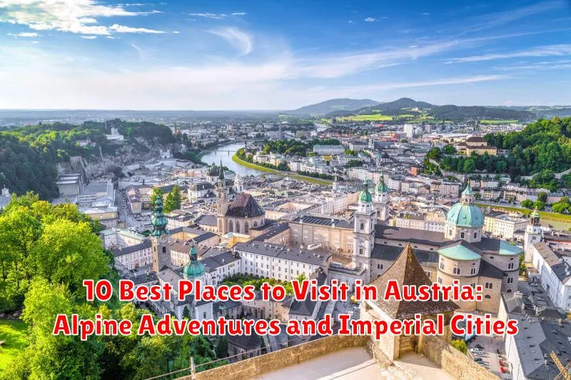 10 Best Places to Visit in Austria: Alpine Adventures and Imperial Cities